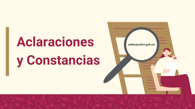 Pagos: Aclaraciones y Constancias