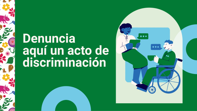 Denuncia aquí un acto de discriminación